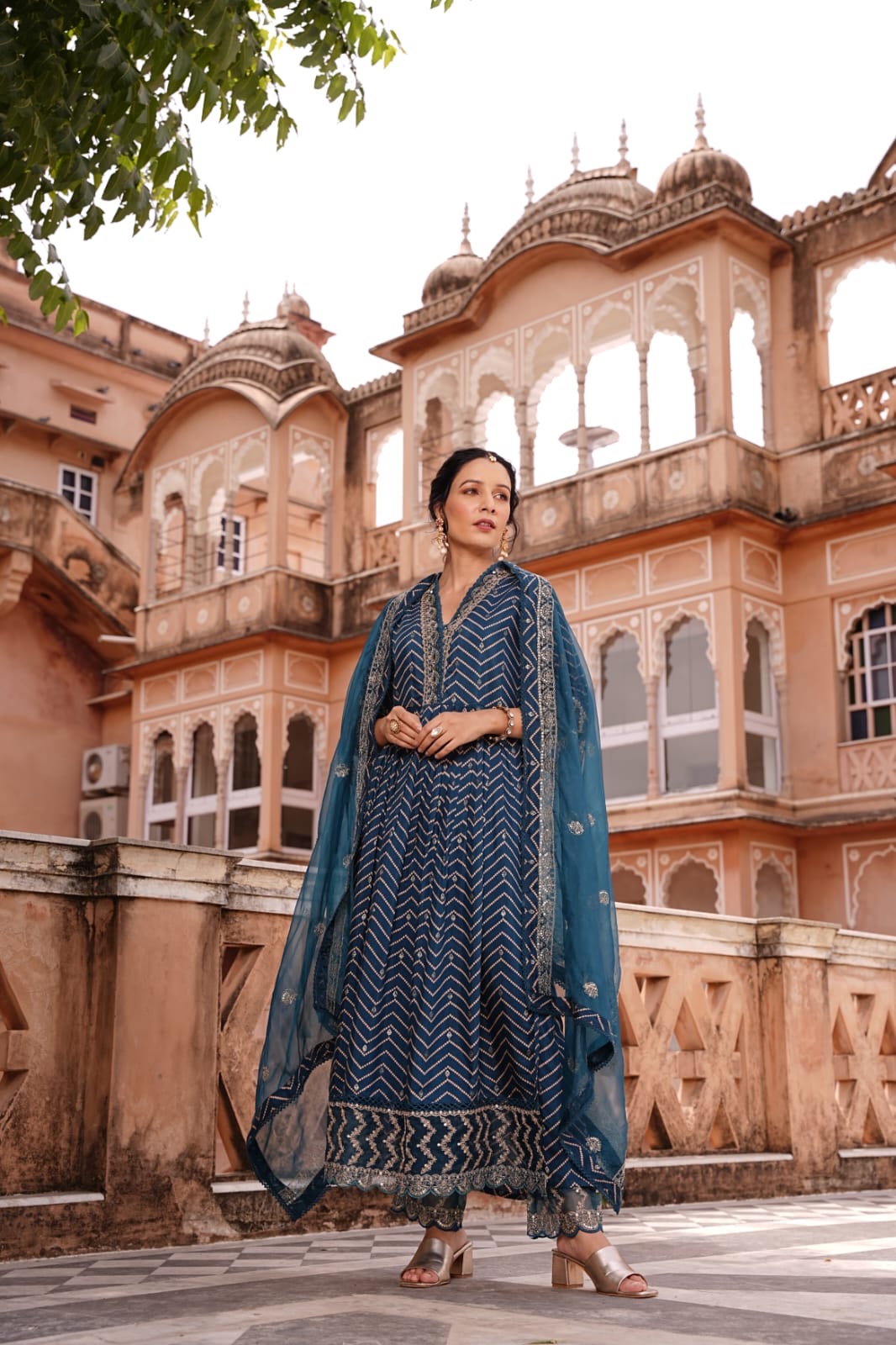 Teal Blue Nyra Suit