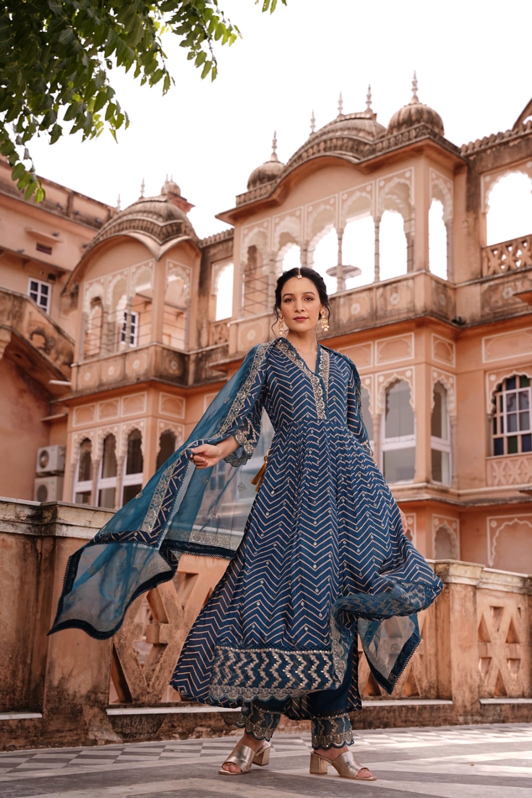 Teal Blue Nyra Suit
