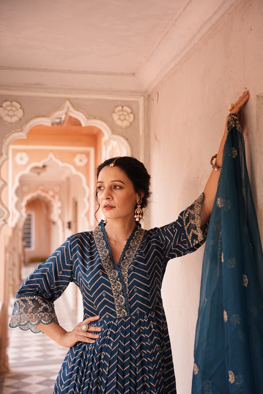 Teal Blue Nyra Suit
