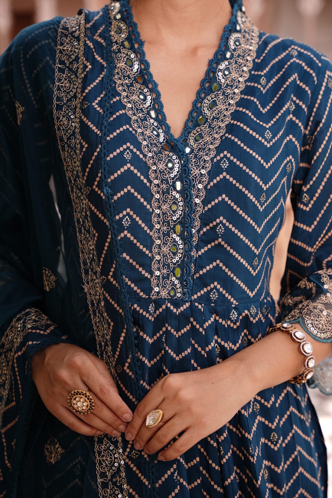 Teal Blue Nyra Suit